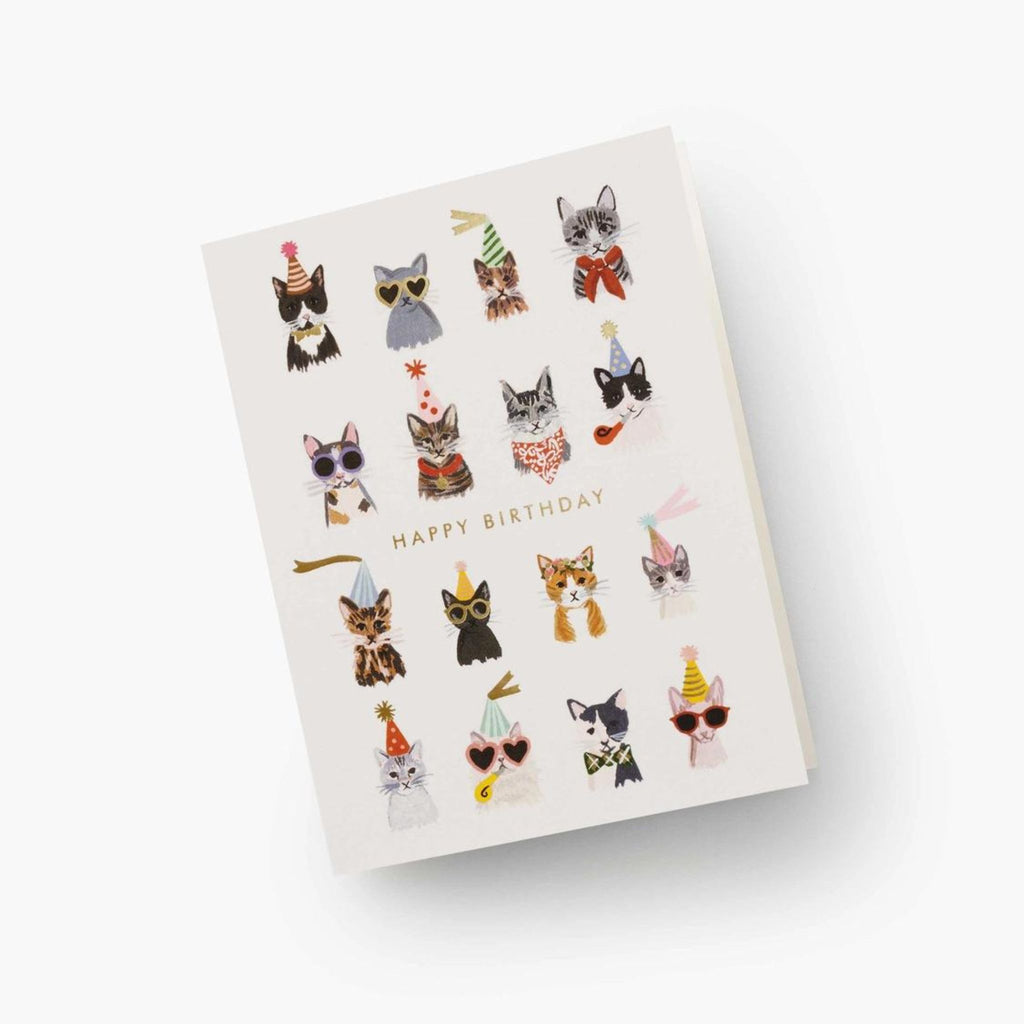 Birthday Card - Cool Cats