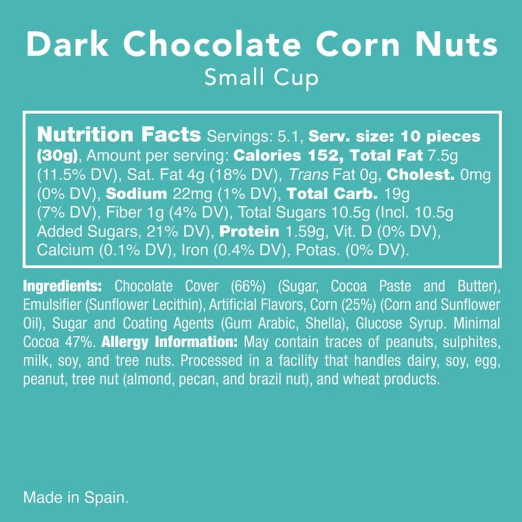 Dark Chocolate Corn Nuts Platinum Collection