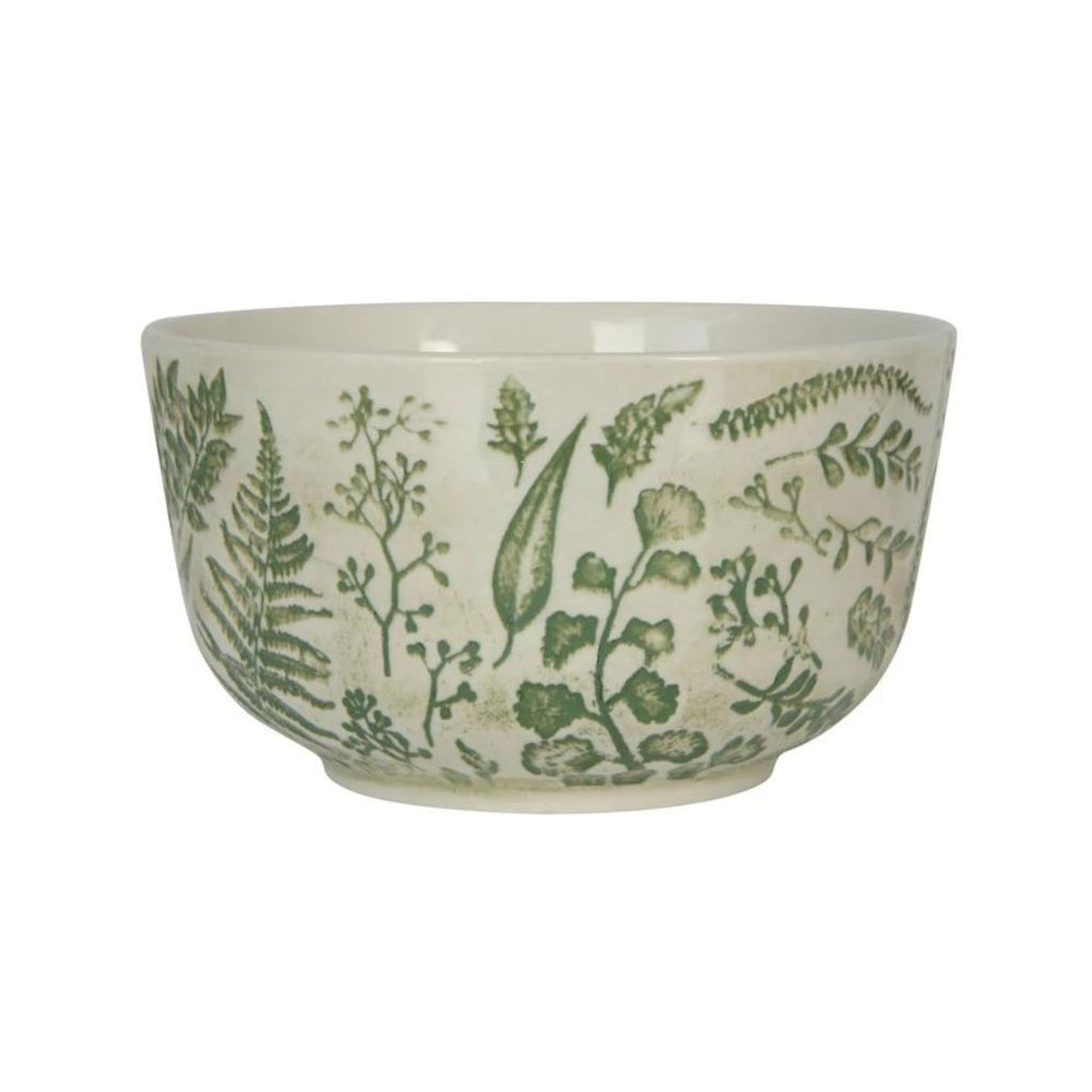 Hand Stamped Bowl w/Embossed Pattern