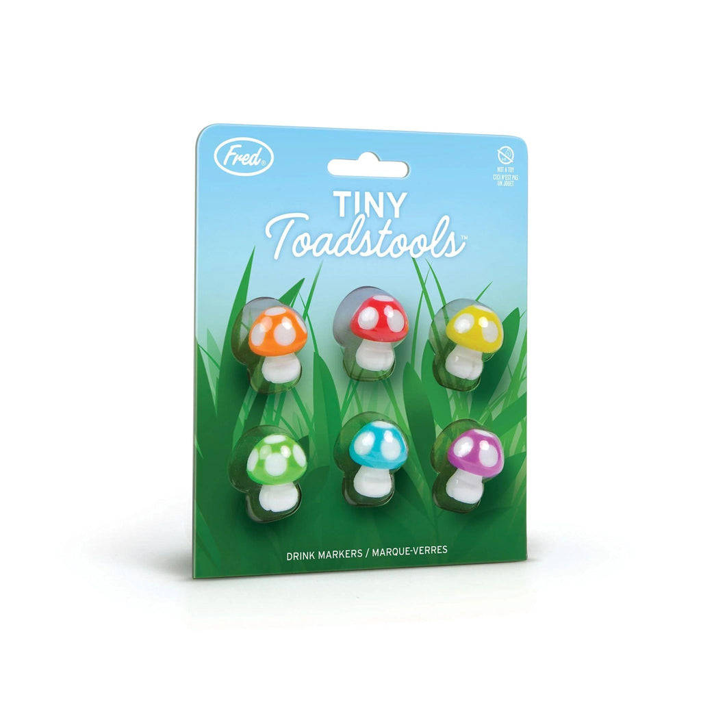 tiny toadstool drink charms pkg