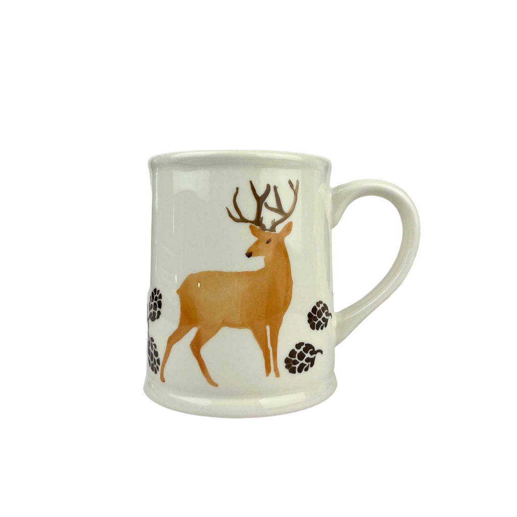 woodland stag mug