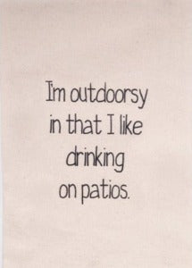 Dishtowel - I'm Outdoorsy