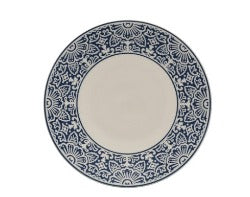 Havana Blue Coupe Dinner Plate